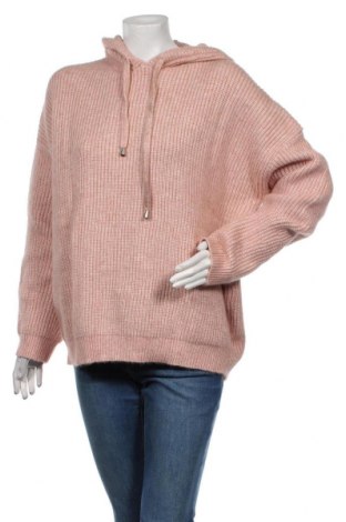 Дамски пуловер About You, Размер XL, Цвят Розов, 71% полиестер, 13% полиакрил, 13% полиамид, 3% вълна, Цена 55,30 лв.