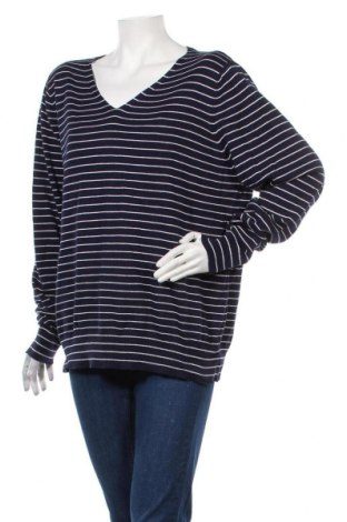 Дамски пуловер Clothing & Co, Размер 3XL, Цвят Син, Памук, Цена 33,60 лв.