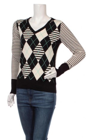 Дамски пуловер Enjoy, Размер M, Цвят Черен, 48% вискоза, 32% памук, 20% полиамид, Цена 51,75 лв.