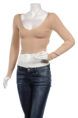 Дамски пуловер Even&Odd, Размер XS, Цвят Бежов, 81% вискоза, 19% полиамид, Цена 48,30 лв.