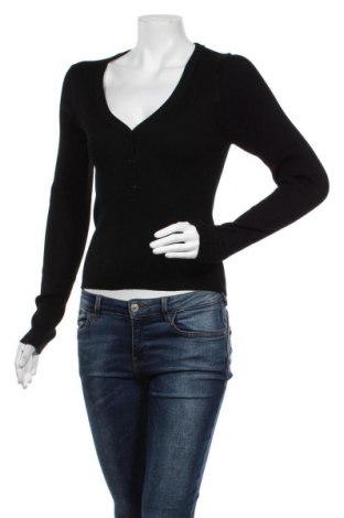 Γυναικείο πουλόβερ Gina Tricot, Μέγεθος M, Χρώμα Μαύρο, 70% βισκόζη, 30% πολυαμίδη, Τιμή 29,59 €