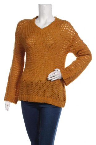 Γυναικείο πουλόβερ Ichi, Μέγεθος S, Χρώμα Κίτρινο, Τιμή 22,48 €