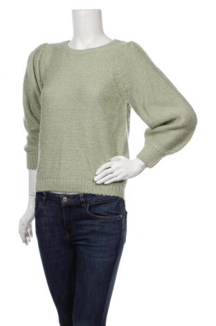 Γυναικείο πουλόβερ Ichi, Μέγεθος S, Χρώμα Πράσινο, Τιμή 22,48 €