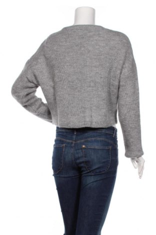Γυναικείο πουλόβερ NA-KD, Μέγεθος L, Χρώμα Γκρί, 78%ακρυλικό, 20% πολυεστέρας, 2% ελαστάνη, Τιμή 19,67 €