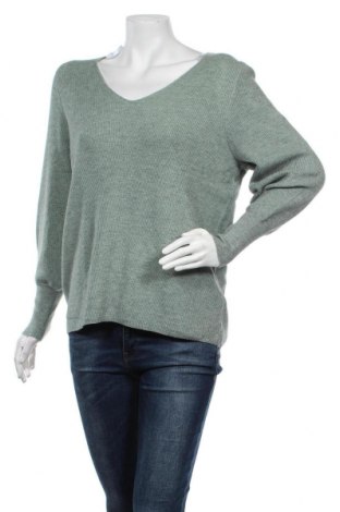 Дамски пуловер ONLY, Размер XL, Цвят Зелен, 50% вискоза, 27% полиамид, 23% полиестер, Цена 55,30 лв.
