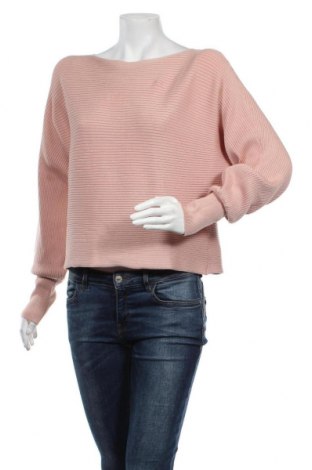 Дамски пуловер ONLY, Размер M, Цвят Розов, 80% вискоза, 20% полиамид, Цена 48,30 лв.