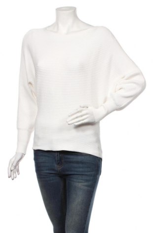 Дамски пуловер ONLY, Размер M, Цвят Бял, 80% вискоза, 20% полиамид, Цена 43,40 лв.