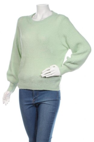 Дамски пуловер ONLY, Размер M, Цвят Зелен, 55% акрил, 45% полиамид, Цена 55,30 лв.