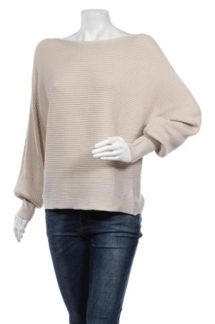 Γυναικείο πουλόβερ ONLY, Μέγεθος L, Χρώμα  Μπέζ, 80% βισκόζη, 20% πολυαμίδη, Τιμή 30,54 €