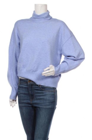 Дамски пуловер Pieces, Размер XL, Цвят Лилав, 93% полиестер, 4% полиамид, 3% еластан, Цена 49,50 лв.