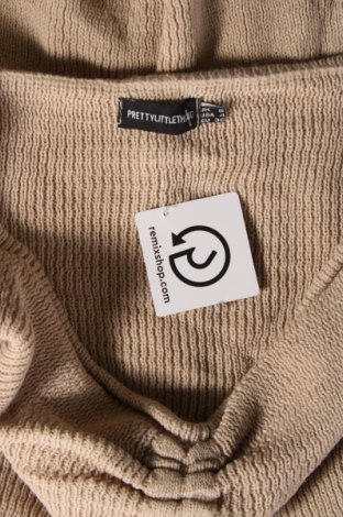 Γυναικείο πουλόβερ Pretty Little Thing, Μέγεθος S, Χρώμα  Μπέζ, Ακρυλικό, Τιμή 12,47 €