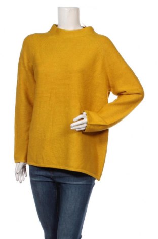 Damski sweter S.Oliver, Rozmiar XL, Kolor Żółty, 45% wiskoza, 30% poliamid, 25% bawełna, Cena 257,88 zł