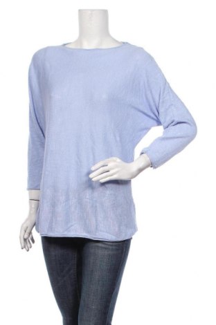 Γυναικείο πουλόβερ Tom Tailor, Μέγεθος M, Χρώμα Μπλέ, 55% λινό, 45% βισκόζη, Τιμή 17,81 €