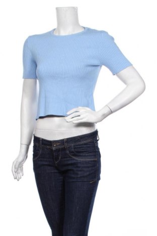 Γυναικείο πουλόβερ Zara, Μέγεθος L, Χρώμα Μπλέ, Τιμή 11,88 €