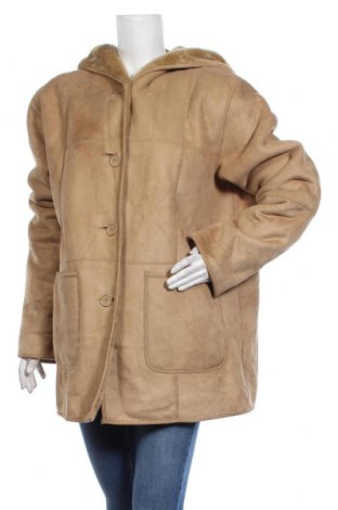 Дамско палто C&A, Размер XL, Цвят Бежов, Полиестер, Цена 132,30 лв.