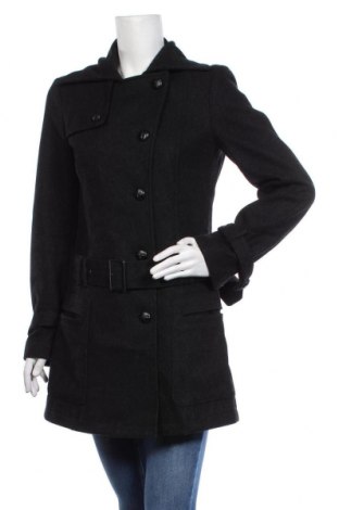 Дамско палто Cinque, Размер M, Цвят Черен, 80% вълна, 20% полиамид, Цена 159,60 лв.