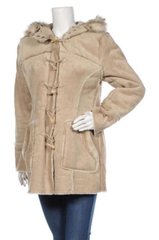 Дамско палто Clockhouse, Размер L, Цвят Бежов, Цена 15,88 лв.