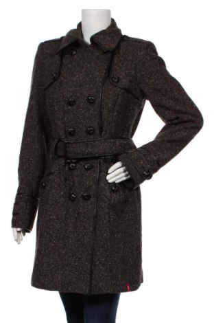 Дамско палто Edc By Esprit, Размер XL, Цвят Кафяв, 32% акрил, 28% полиестер, 28% вълна, 8% полиамид, 6% памук, Цена 86,10 лв.
