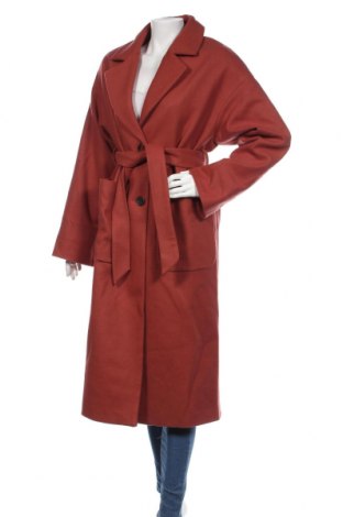 Дамско палто Edited, Размер M, Цвят Червен, 80% вълна, 20% полиамид, Цена 254,25 лв.
