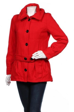 Дамско палто H&M Divided, Размер M, Цвят Червен, Цена 3,97 лв.