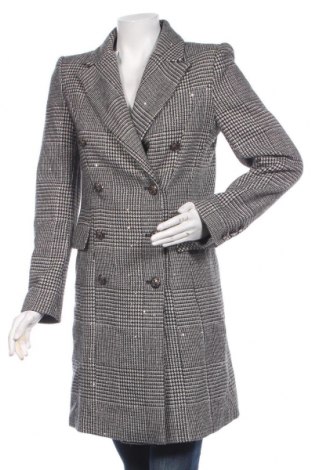 Дамско палто Liu Jo, Размер M, Цвят Сив, 65% вълна, 28% полиамид, 4% полиестер, 3% други материали, Цена 604,80 лв.