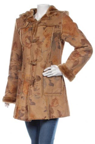 Дамско палто My Own, Размер M, Цвят Бежов, Полиестер, Цена 125,69 лв.