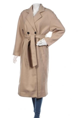 Γυναικείο παλτό ONLY, Μέγεθος M, Χρώμα  Μπέζ, Πολυεστέρας, Τιμή 73,06 €
