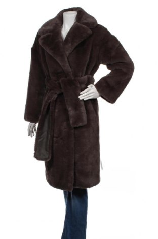 Дамско палто Topshop, Размер S, Цвят Сив, Полиестер, Цена 153,30 лв.