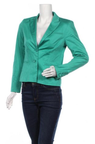 Дамско сако Madeleine, Размер S, Цвят Зелен, 97% памук, 3% еластан, Цена 102,00 лв.