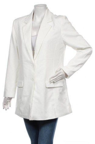Дамско сако ONLY, Размер M, Цвят Бял, 88% полиестер, 12% еластан, Цена 62,30 лв.