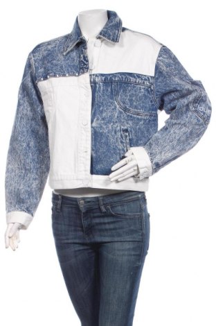 Γυναικείο μπουφάν Desigual, Μέγεθος M, Χρώμα Μπλέ, Βαμβάκι, Τιμή 104,28 €
