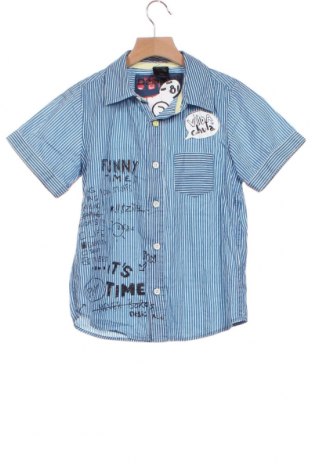 Παιδικό πουκάμισο Desigual, Μέγεθος 7-8y/ 128-134 εκ., Χρώμα Μπλέ, Βαμβάκι, Τιμή 19,18 €