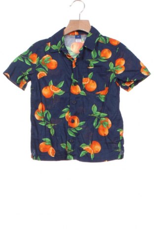 Παιδικό πουκάμισο Old Navy, Μέγεθος 4-5y/ 110-116 εκ., Χρώμα Μπλέ, 55% λινό, 45% βαμβάκι, Τιμή 12,37 €