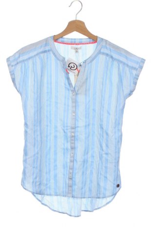 Детска риза Tom Tailor, Размер 12-13y/ 158-164 см, Цвят Син, 100% памук, Цена 38,35 лв.