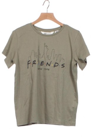 Dětské tričko  H&M, Velikost 12-13y/ 158-164 cm, Barva Zelená, Bavlna, Cena  249,00 Kč