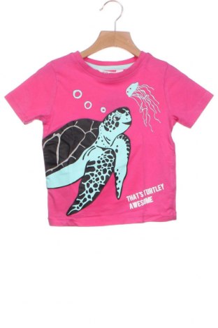 Детска тениска H&M, Размер 2-3y/ 98-104 см, Цвят Розов, Памук, Цена 26,00 лв.