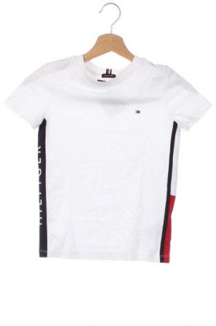 Παιδικό μπλουζάκι Tommy Hilfiger, Μέγεθος 6-7y/ 122-128 εκ., Χρώμα Λευκό, Βαμβάκι, Τιμή 24,74 €