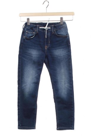 Dziecięce jeansy H&M, Rozmiar 5-6y/ 116-122 cm, Kolor Niebieski, 76% bawełna, 21% poliester, 3% elastyna, Cena 86,36 zł