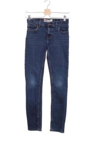 Dziecięce jeansy Levi's, Rozmiar 13-14y/ 164-168 cm, Kolor Niebieski, 77% bawełna, 21% poliester, 2% elastyna, Cena 179,12 zł