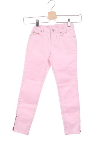 Dziecięce jeansy Ralph Lauren, Rozmiar 5-6y/ 116-122 cm, Kolor Różowy, 97% bawełna, 3% elastyna, Cena 118,35 zł