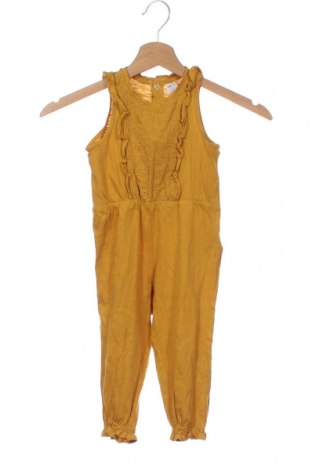 Детски гащеризон H&M, Размер 18-24m/ 86-98 см, Цвят Жълт, Памук, Цена 22,00 лв.