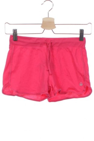 Детски къс панталон United Colors Of Benetton, Размер 7-8y/ 128-134 см, Цвят Розов, Цена 20,00 лв.
