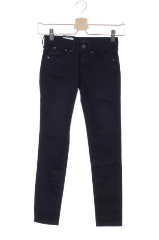Dziecięce spodnie Pepe Jeans, Rozmiar 7-8y/ 128-134 cm, Kolor Niebieski, 97% bawełna, 2% elastyna, Cena 223,50 zł