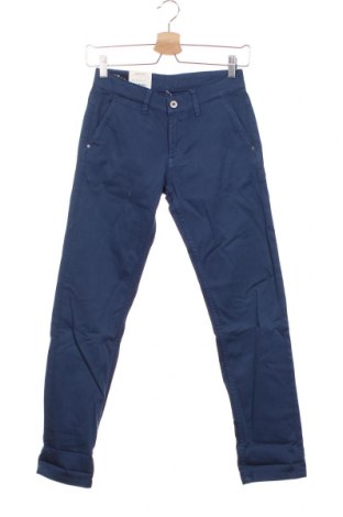 Dziecięce spodnie Pepe Jeans, Rozmiar 9-10y/ 140-146 cm, Kolor Niebieski, 98% bawełna, 2% elastyna, Cena 240,82 zł