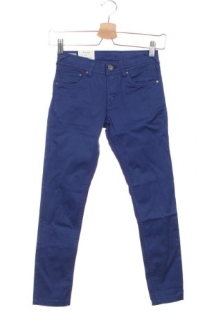 Dziecięce spodnie Pepe Jeans, Rozmiar 7-8y/ 128-134 cm, Kolor Niebieski, 98% bawełna, 2% elastyna, Cena 240,82 zł