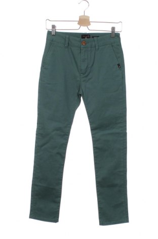 Detské nohavice  Quiksilver, Veľkosť 11-12y/ 152-158 cm, Farba Zelená, 97% bavlna, 3% elastan, Cena  12,85 €