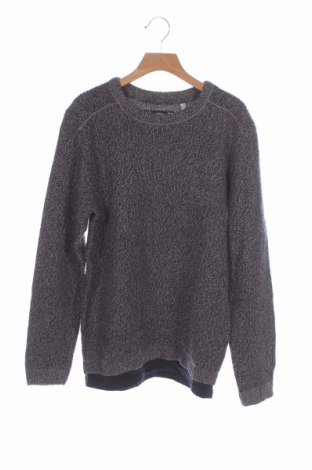 Детски пуловер, Размер 12-13y/ 158-164 см, Цвят Сив, Памук, Цена 21,00 лв.