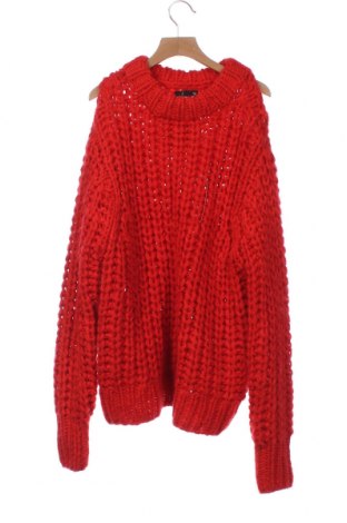 Детски пуловер LMTD, Размер 15-18y/ 170-176 см, Цвят Червен, Акрил, Цена 11,20 лв.