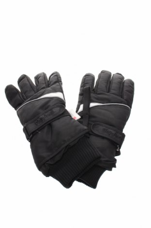 Детски ръкавици за зимни спортове Playshoes, Цвят Черен, Полиестер, Цена 31,50 лв.