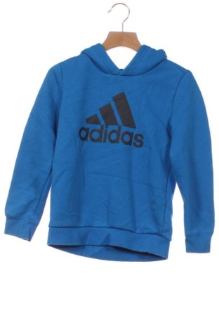 Παιδικό φούτερ Adidas, Μέγεθος 7-8y/ 128-134 εκ., Χρώμα Μπλέ, 70% βαμβάκι, 30% πολυεστέρας, Τιμή 18,19 €